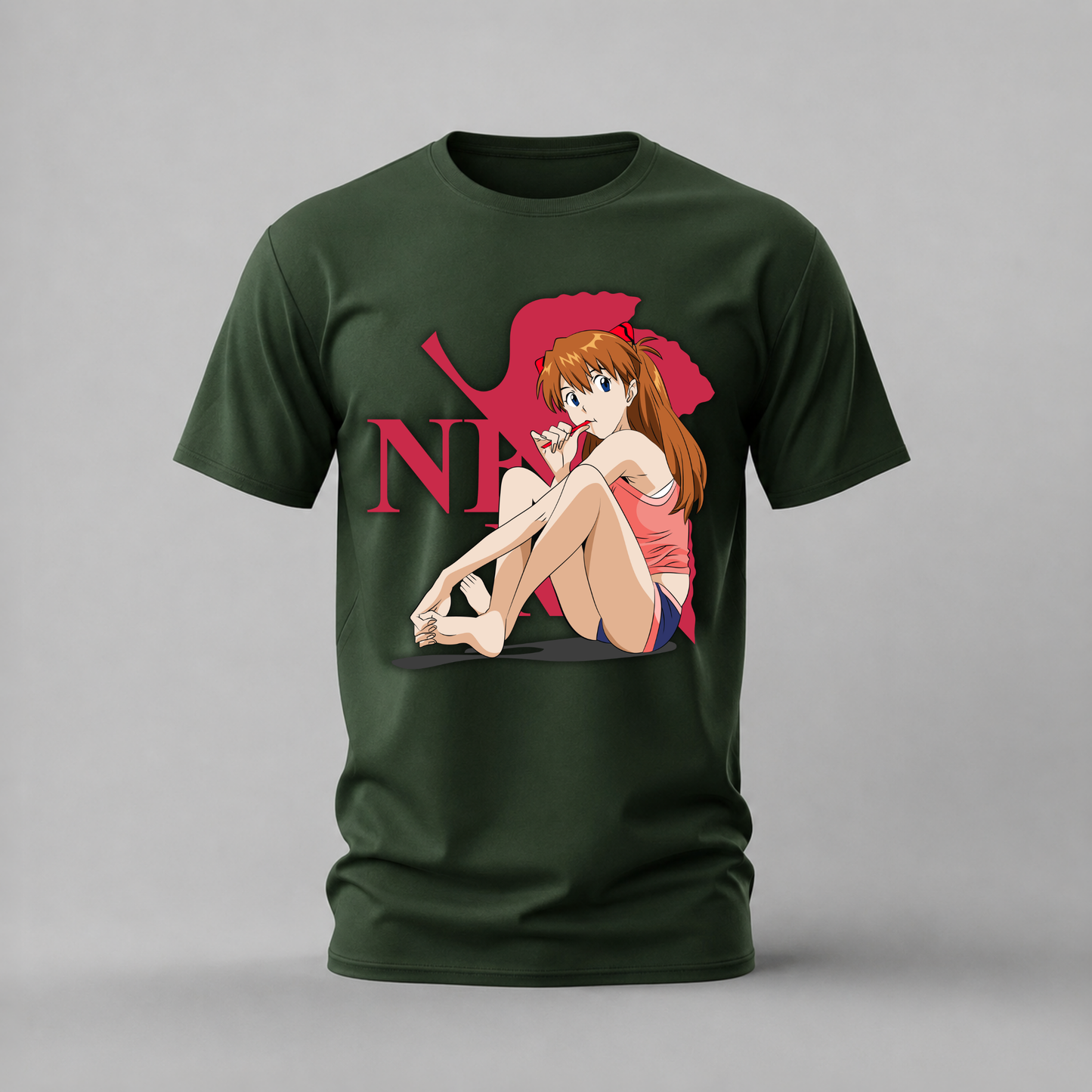 ASUKA LANGLEY Evangelion Graphic T-Shirt