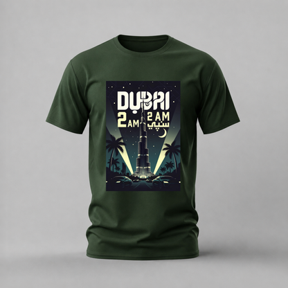 DUBAI 2AM Graphic T-Shirt