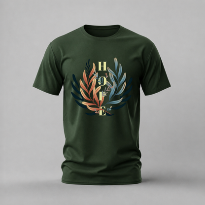 HOPE Botanical Graphic T-Shirt