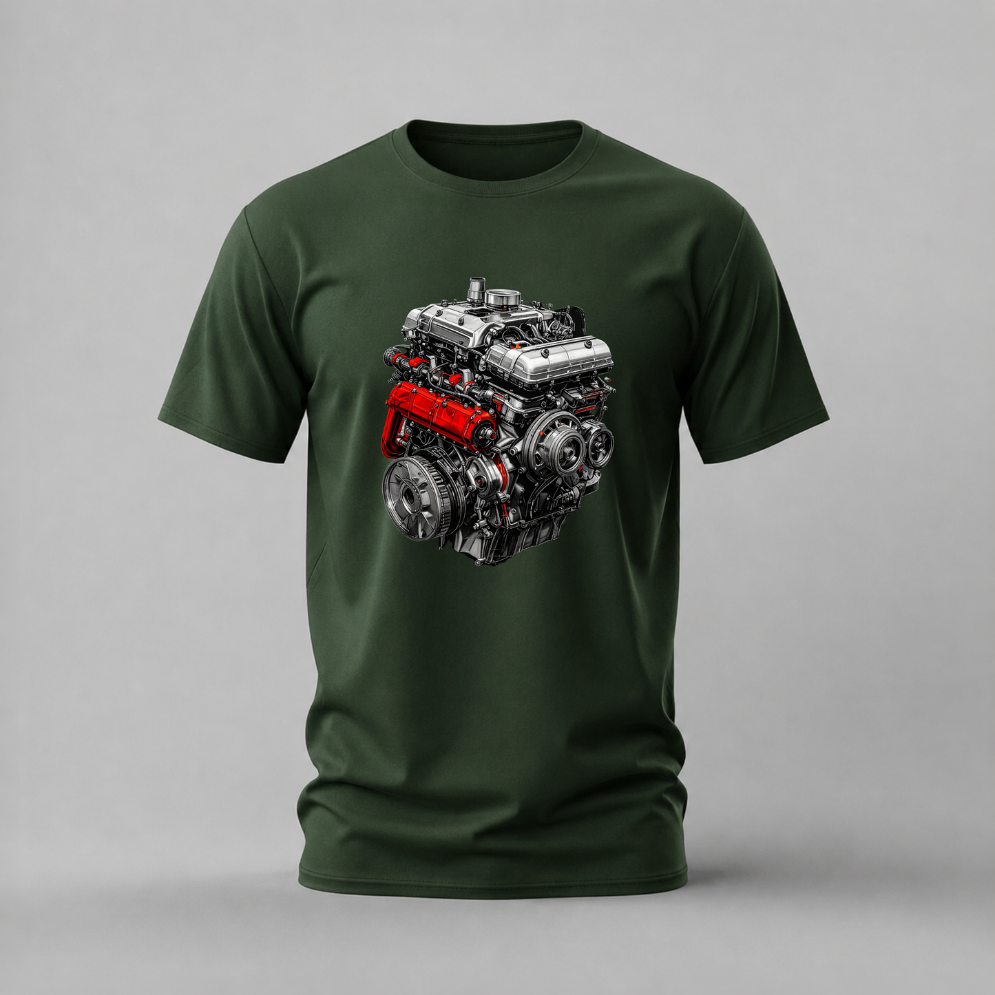 CAR ENGINE Graphic T-Shirt