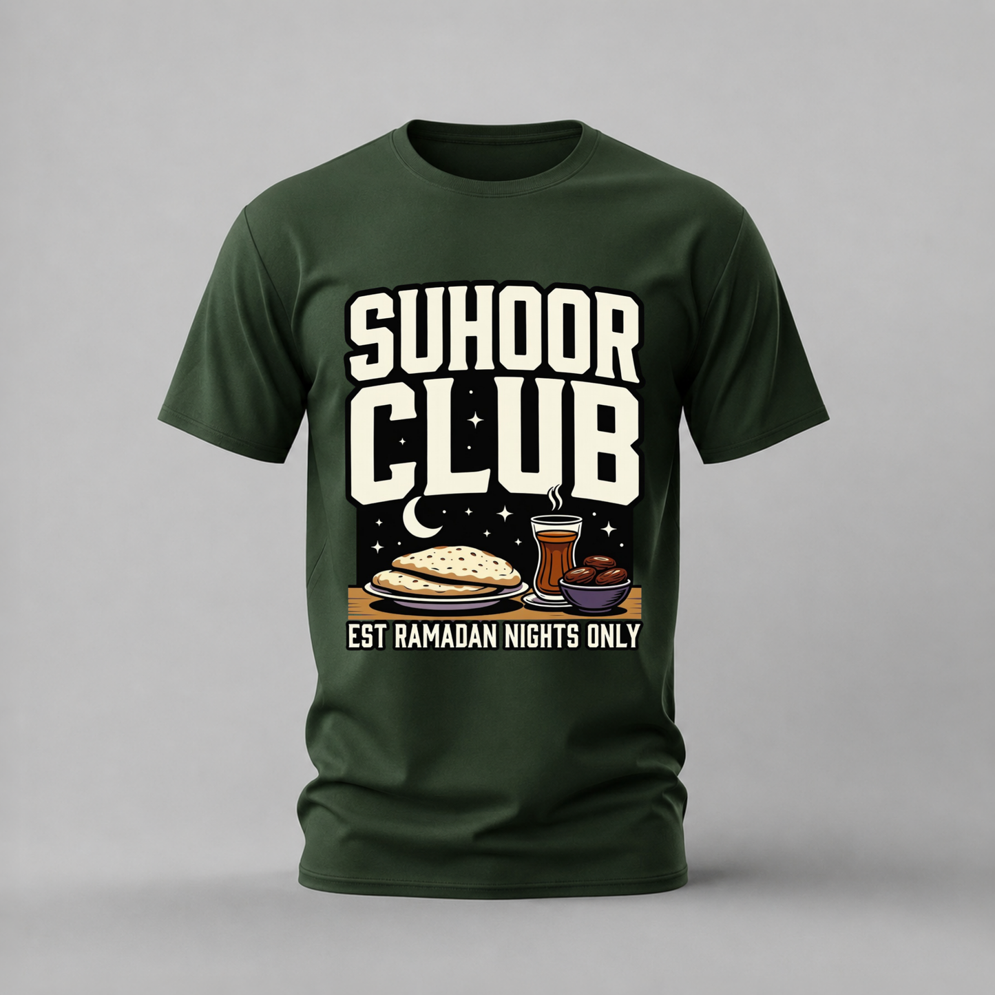 SUHOOR CLUB Graphic T-Shirt
