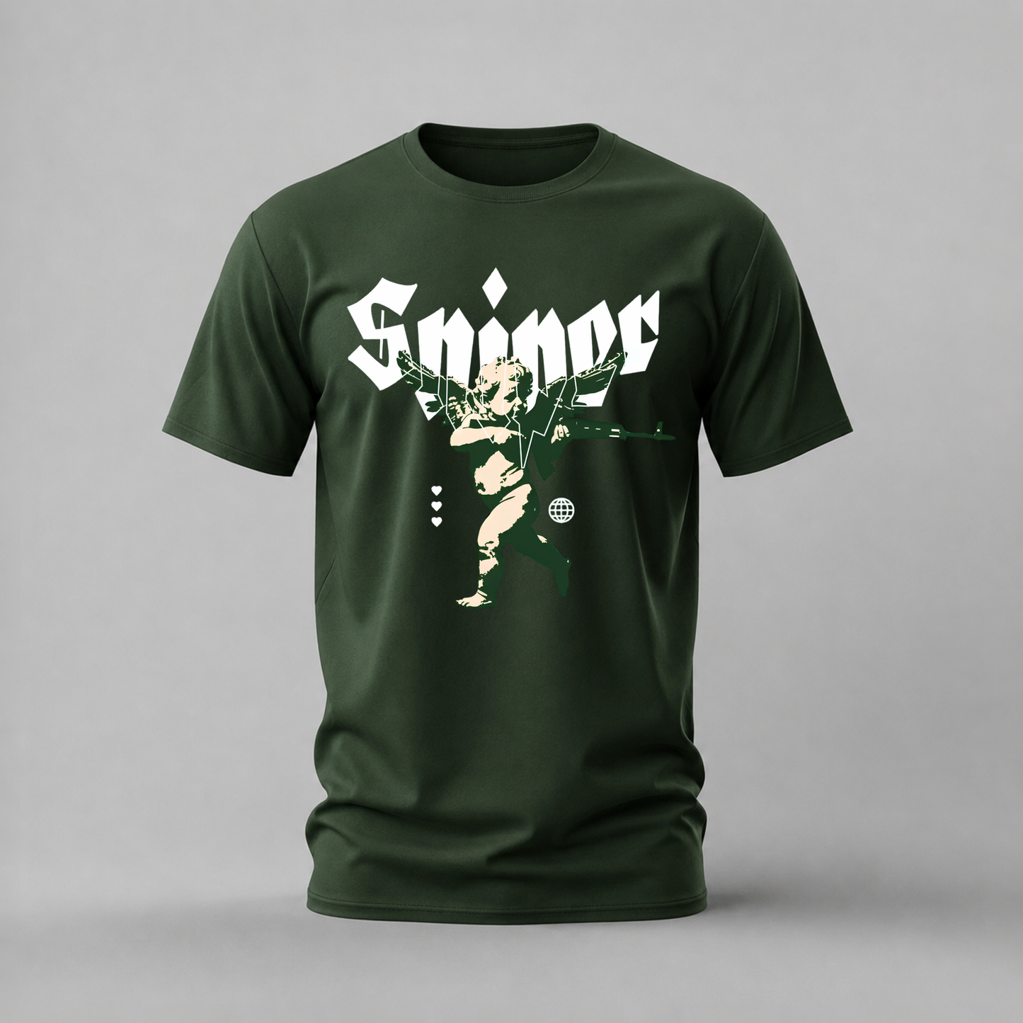SUICIDE Cupid Graphic T-Shirt
