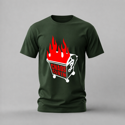 CHAOS CLOTH Dumpster Graphic T-Shirt