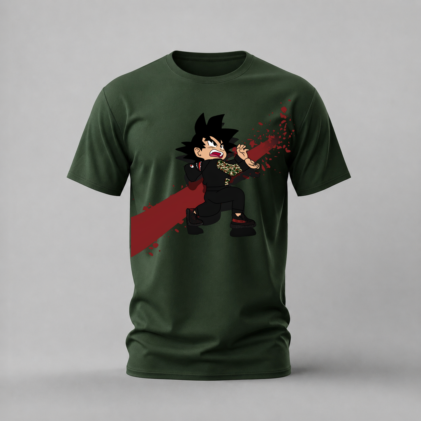STREETWEAR GOKU Graphic T-Shirt
