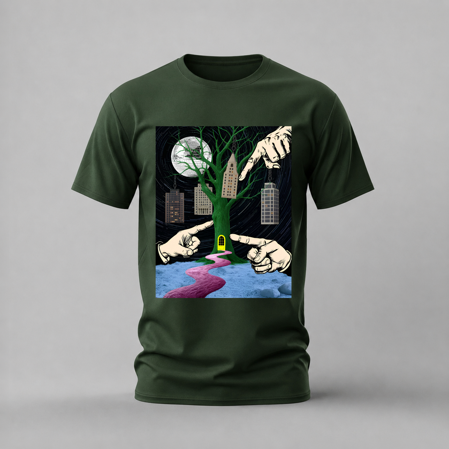 SURREAL TREE Graphic T-Shirt