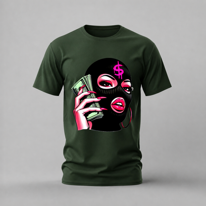 BALACLAVA MONEY Graphic T-Shirt