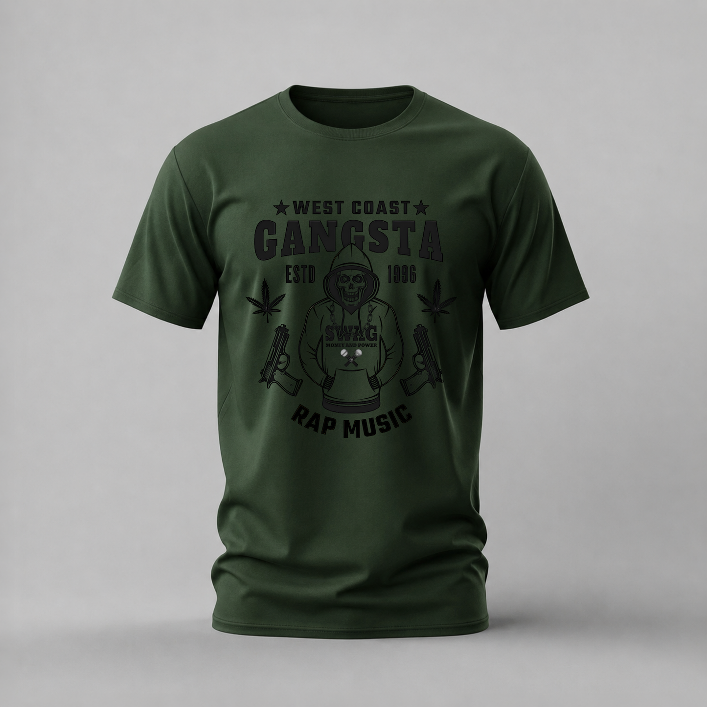 WEST COAST GANGSTA Graphic T-Shirt