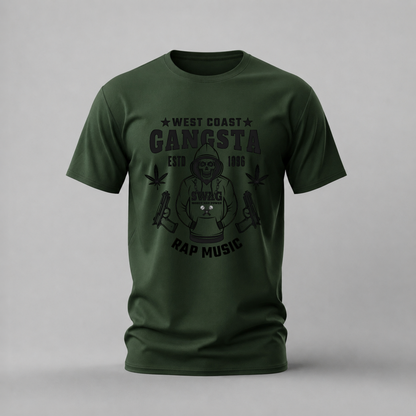WEST COAST GANGSTA Graphic T-Shirt