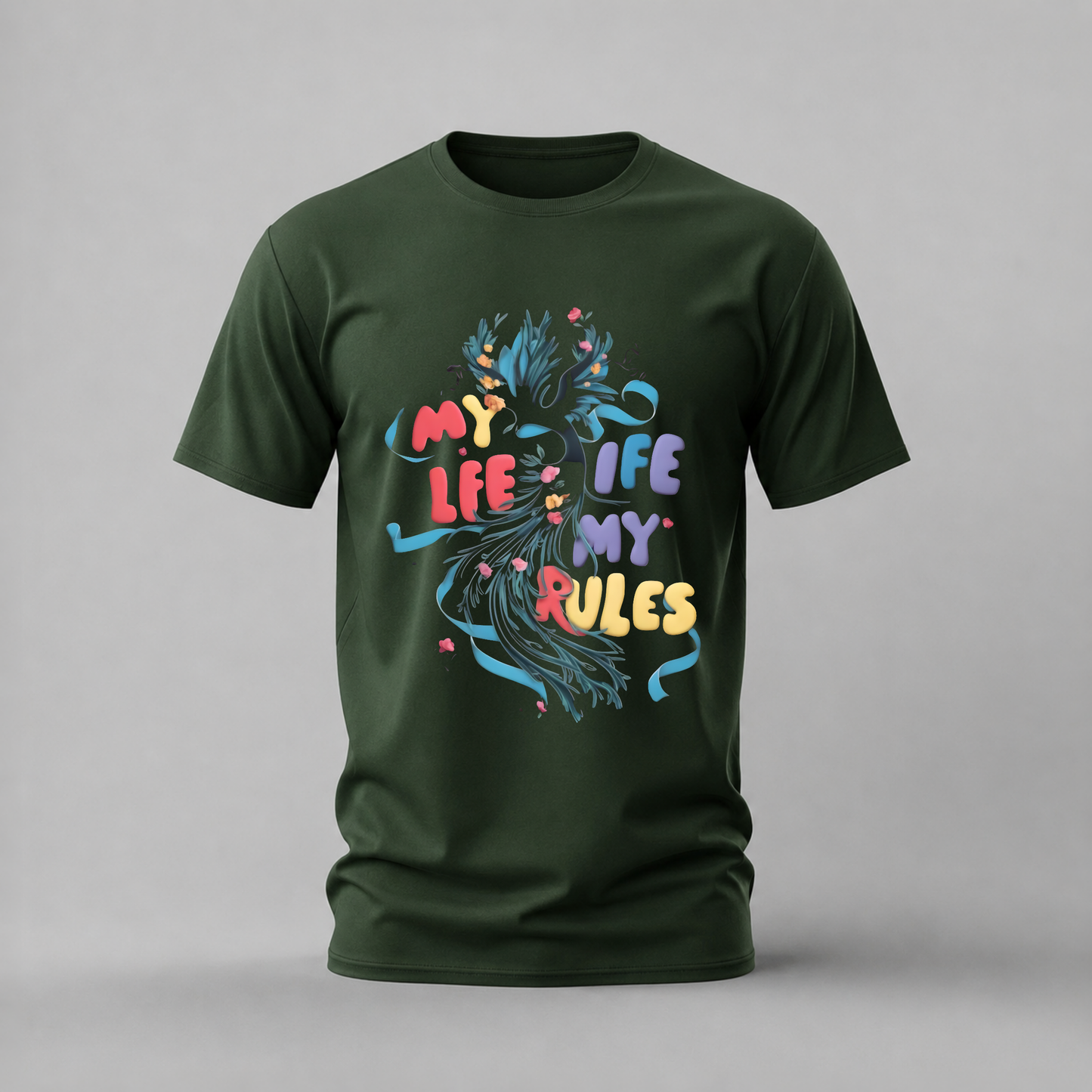 MY LIFE MY RULES Graphic T-Shirt