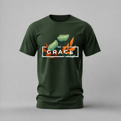 GRACE Floral Graphic T-Shirt