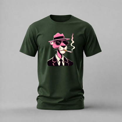 PINK PANTHER Tuxedo Graphic T-Shirt