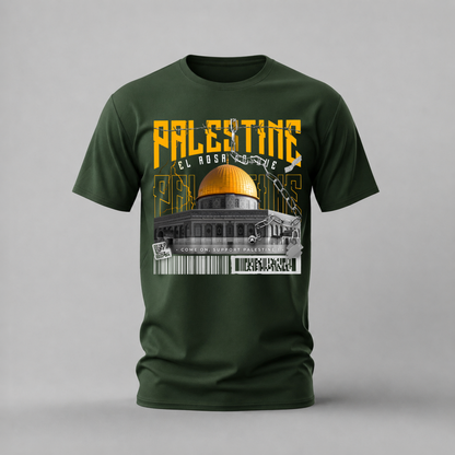 PALESTINE Al Aqsa Mosque Graphic T-Shirt