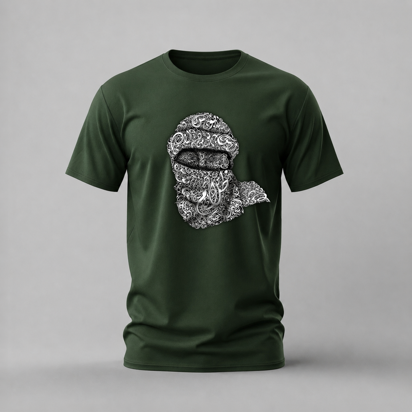 ARABIC CALLIGRAPHY Balaclava Graphic T-Shirt