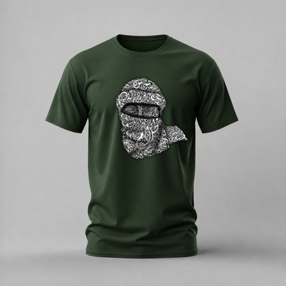 ARABIC CALLIGRAPHY Balaclava Graphic T-Shirt