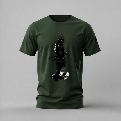 SAMURAI Silhouette Graphic T-Shirt