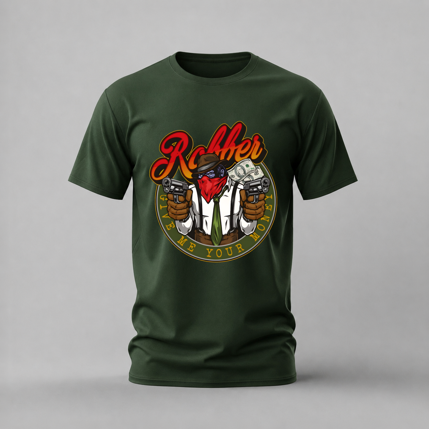 ROBBER Gorilla Graphic T-Shirt