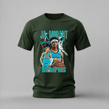 JA MORANT Memphis Grizzlies Graphic T-Shirt