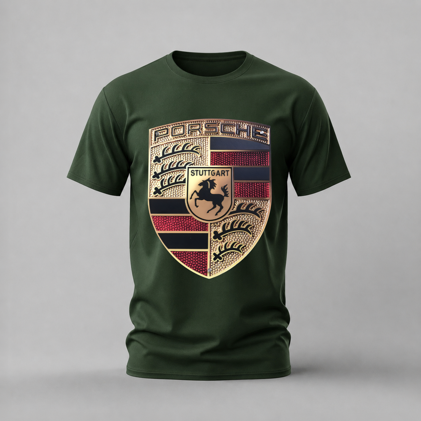 PORSCHE Crest Logo Graphic T-Shirt