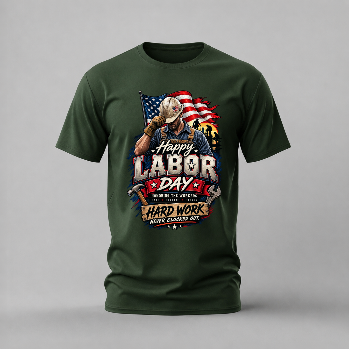 HAPPY LABOR DAY Graphic T-Shirt