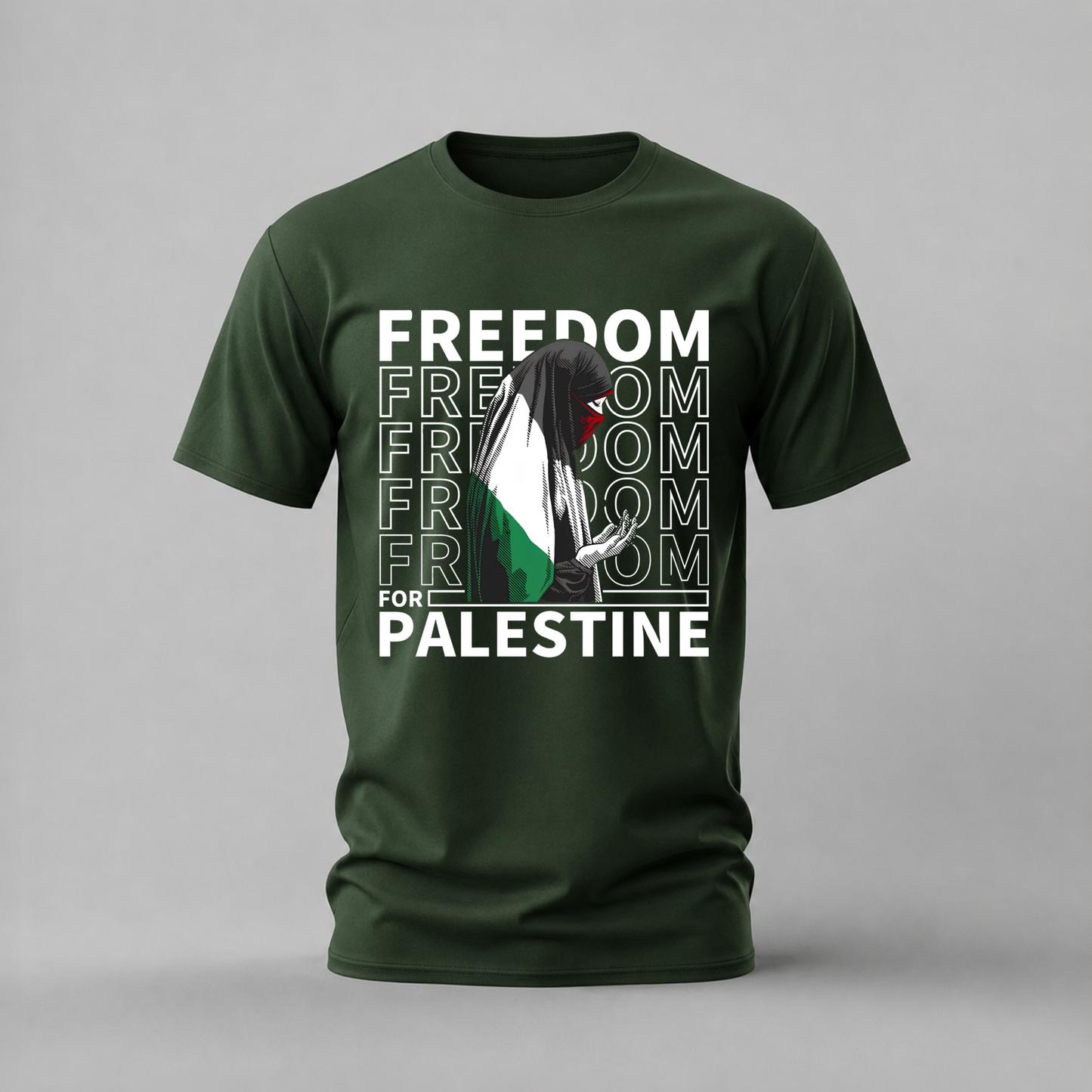 FREEDOM FOR PALESTINE Graphic T-Shirt