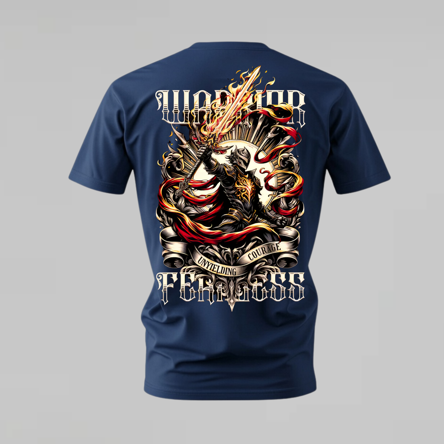 WARRIOR FEARLESS Graphic T-Shirt