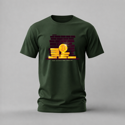 MORE BITCOIN MORE PROBLEMS Graphic T-Shirt