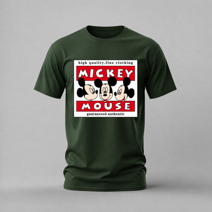 MICKEY MOUSE Vintage Logo Graphic T-Shirt