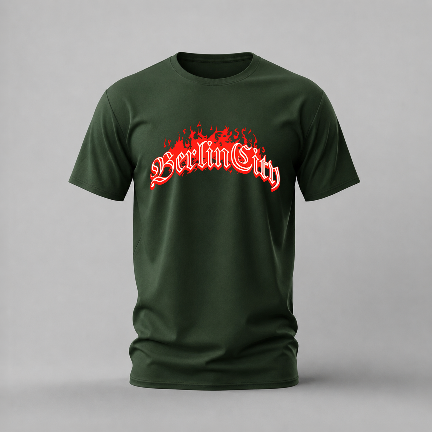 BERLIN CITY Fire Graphic T-Shirt