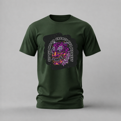 SET THE MOOD CREATE THE MOMENT Graphic T-Shirt