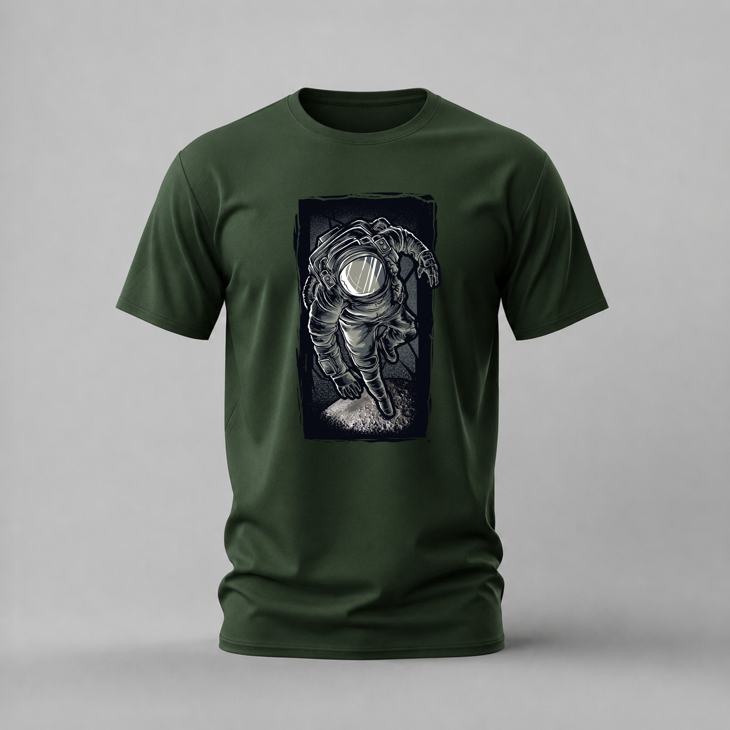 ASTRONAUT Moon Graphic T-Shirt