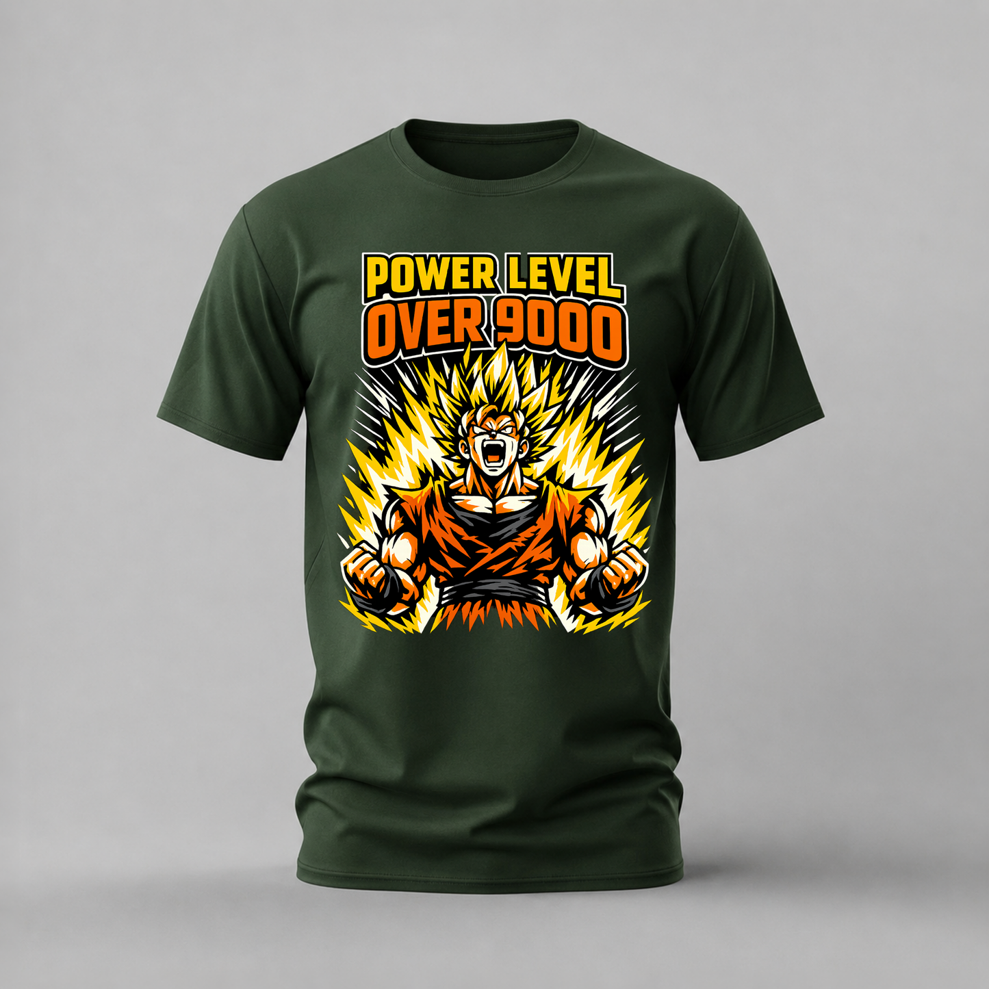 POWER LEVEL OVER 9000 Graphic T-Shirt