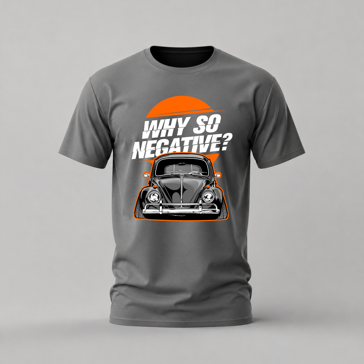 WHY SO NEGATIVE BEETLE Graphic T-Shirt
