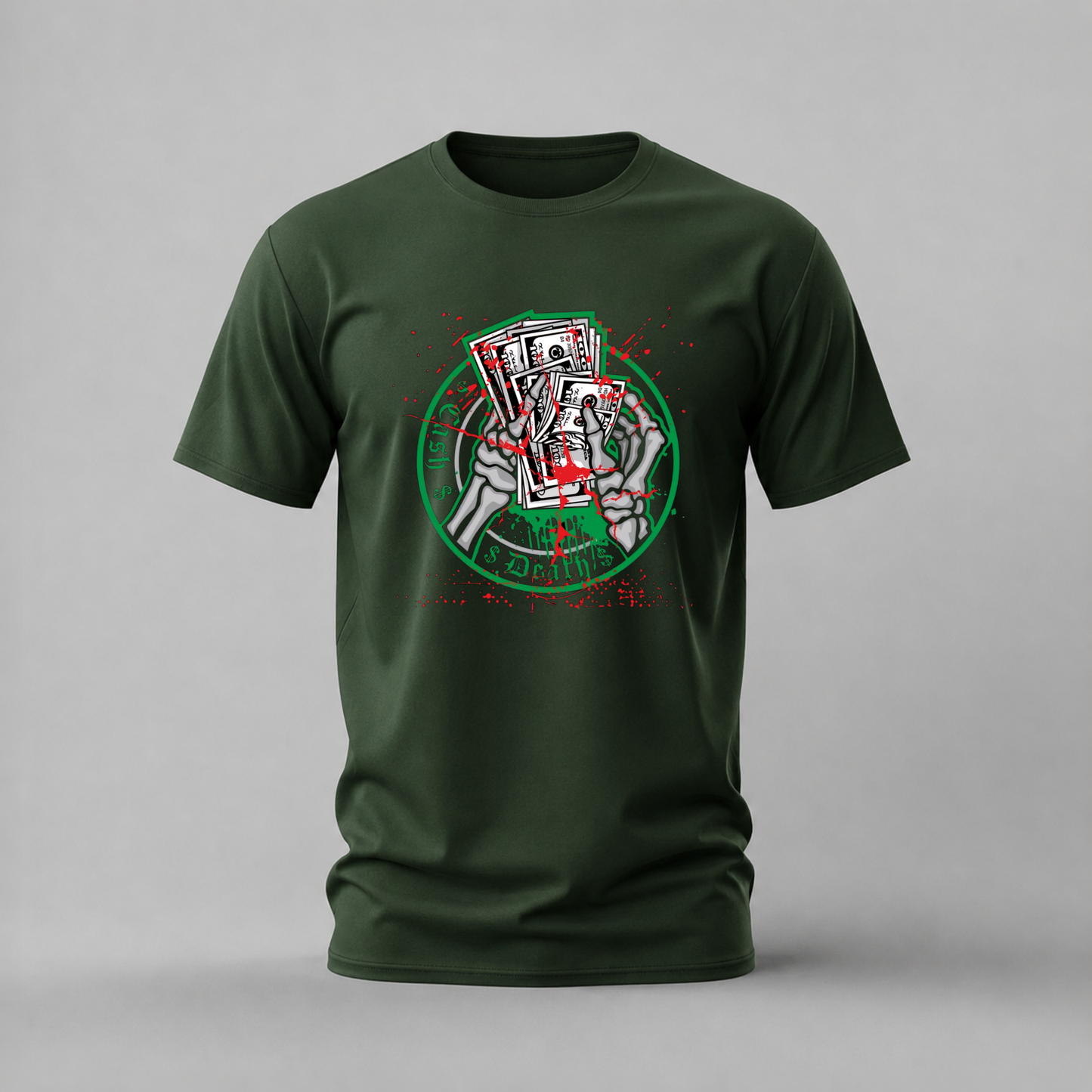 CASH OR DEATH Graphic T-Shirt