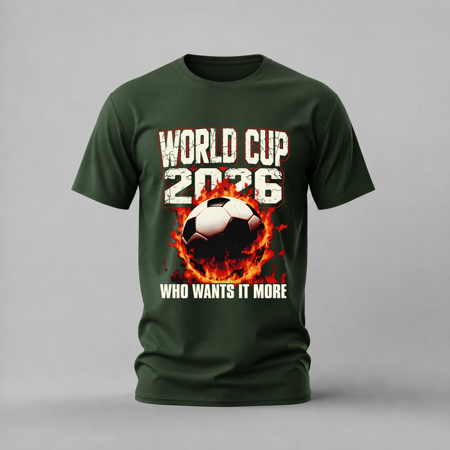 WORLD CUP 2026 Who Wants It More Graphic T-Shirt