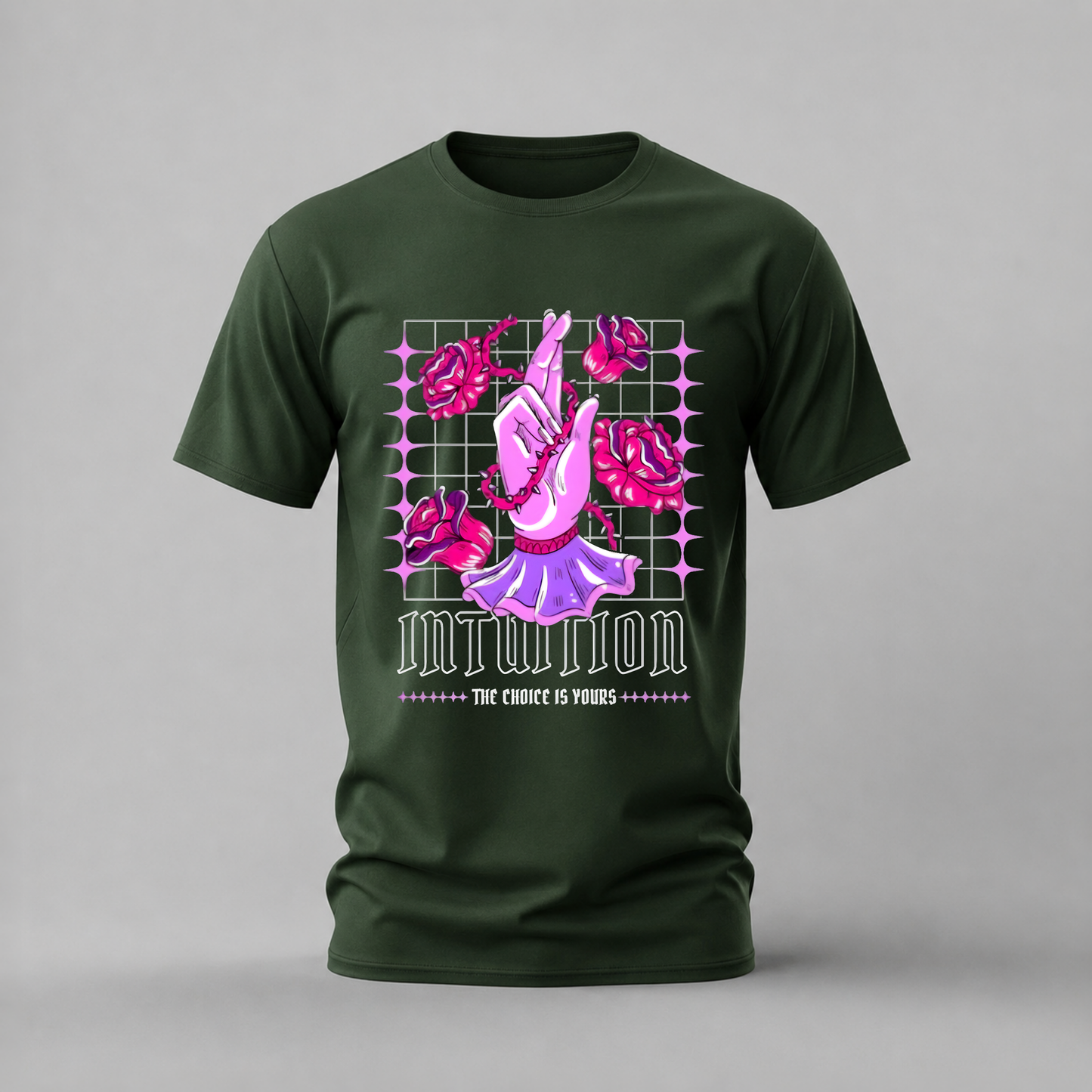INTUITION Hand Graphic T-Shirt