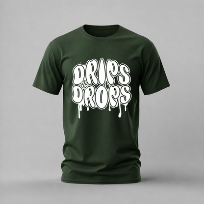 DRIPS & DROPS Graphic T-Shirt