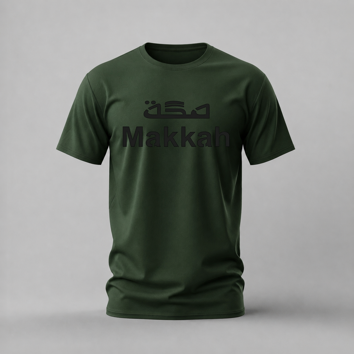 MAKKAH Arabic Calligraphy Graphic T-Shirt