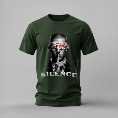 SILENCE Graphic T-Shirt