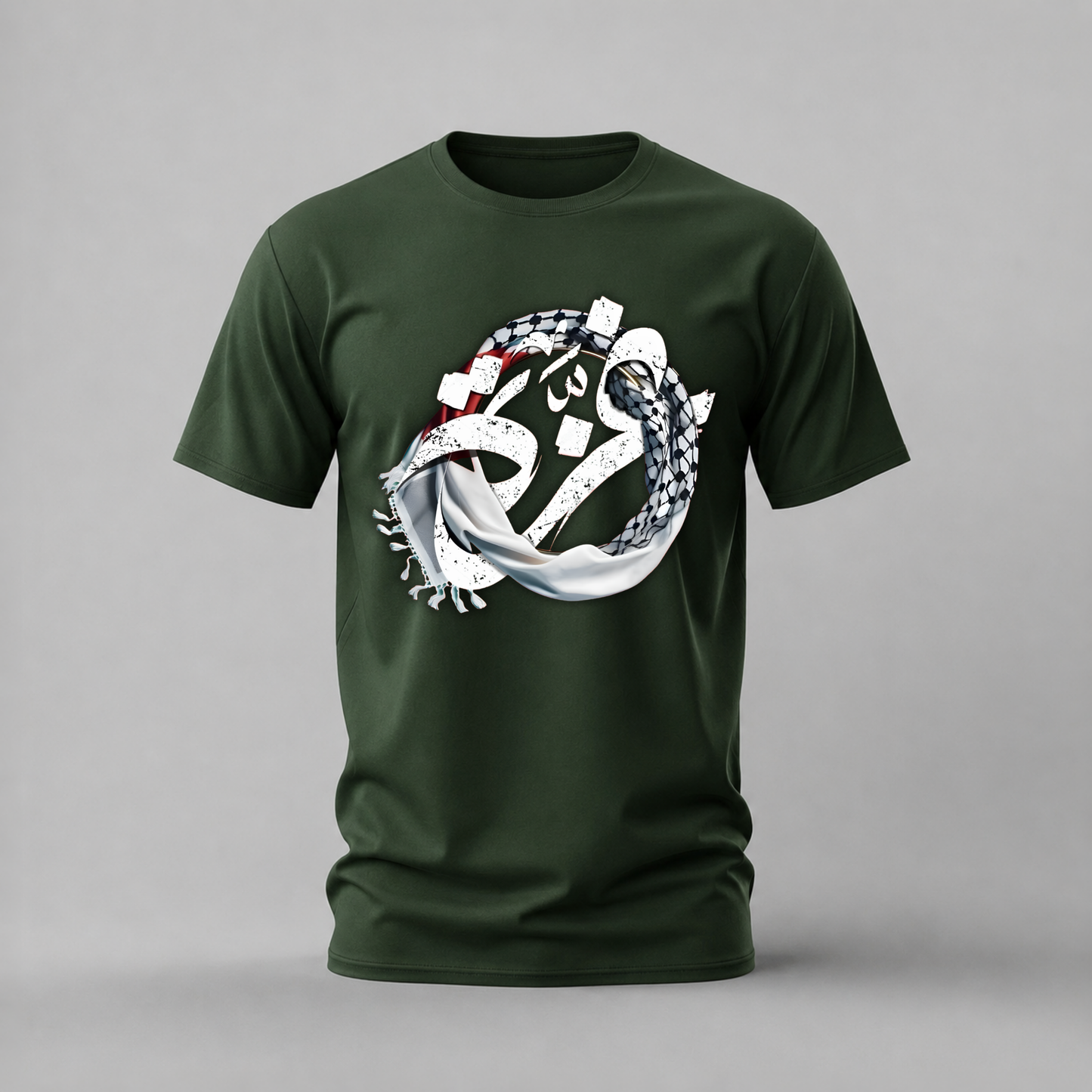 ARABIC Calligraphy Keffiyeh Graphic T-Shirt