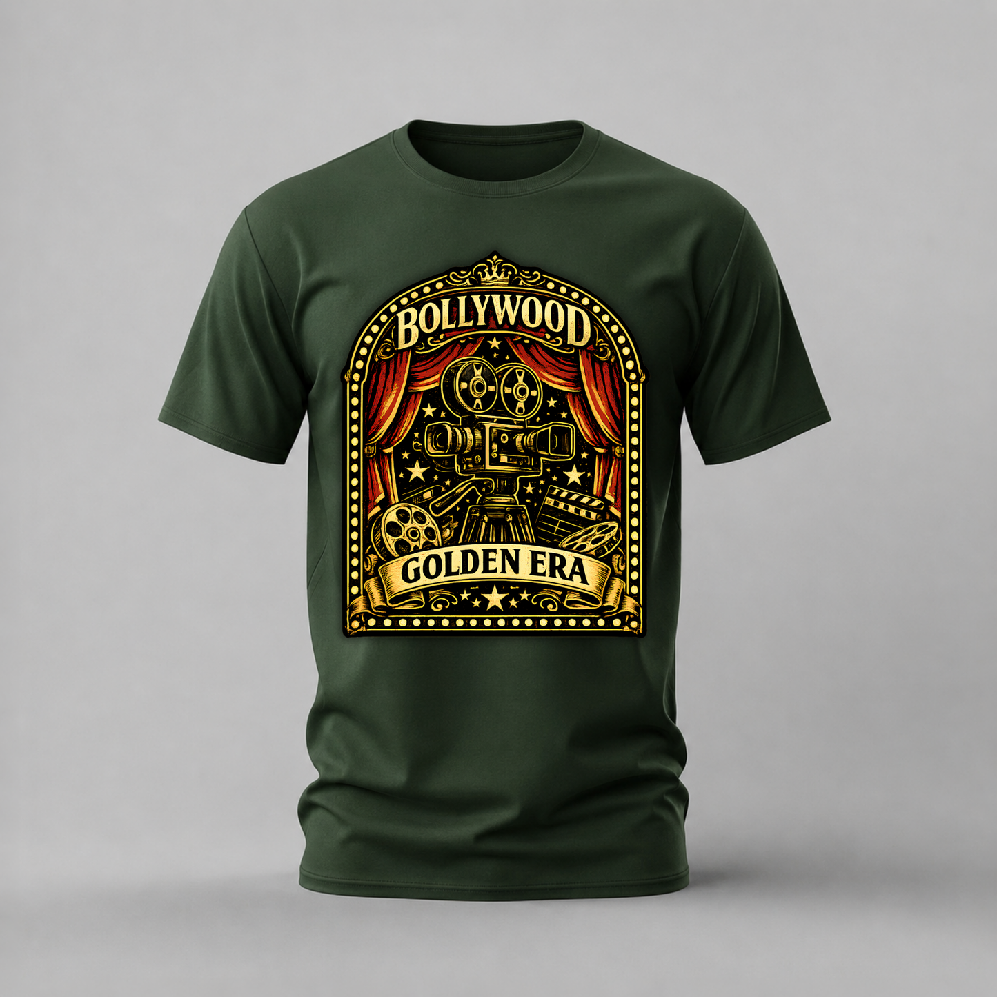 BOLLYWOOD Golden Era Graphic T-Shirt