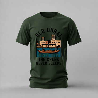 OLD DUBAI Creek Graphic T-Shirt