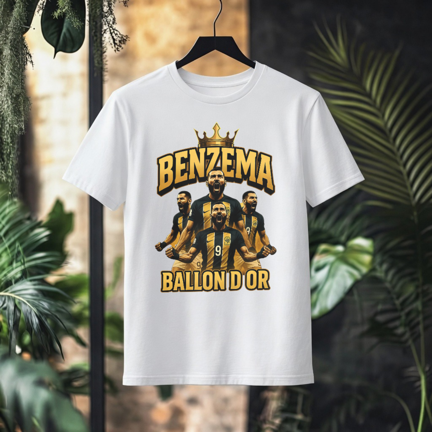 BENZEMA Ballon d'Or Graphic T-Shirt
