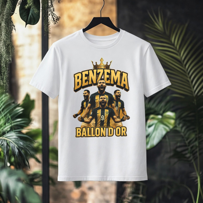 BENZEMA Ballon d'Or Graphic T-Shirt