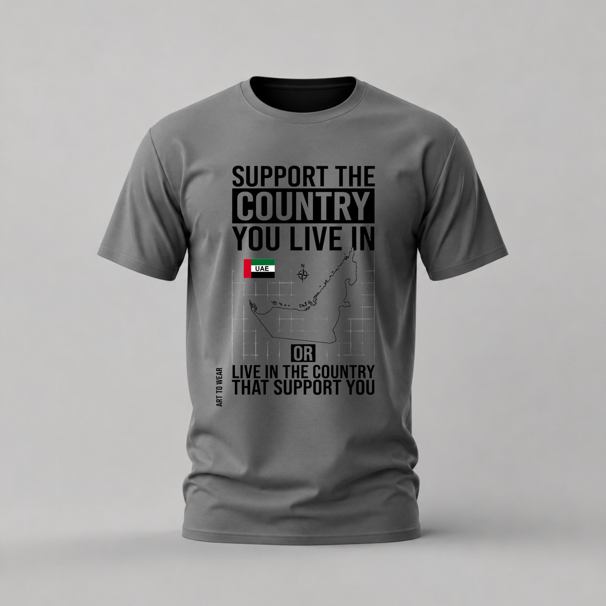 UAE SUPPORT THE COUNTRY Graphic T-Shirt