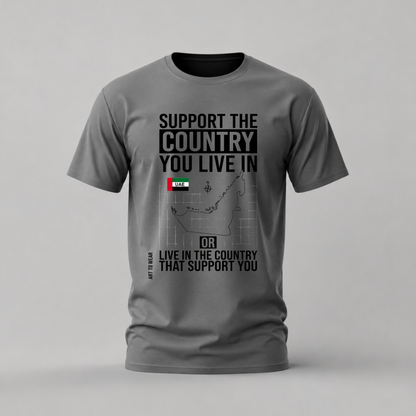 UAE SUPPORT THE COUNTRY Graphic T-Shirt