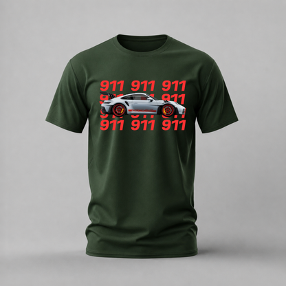 PORSCHE 911 GT3 RS Graphic T-Shirt