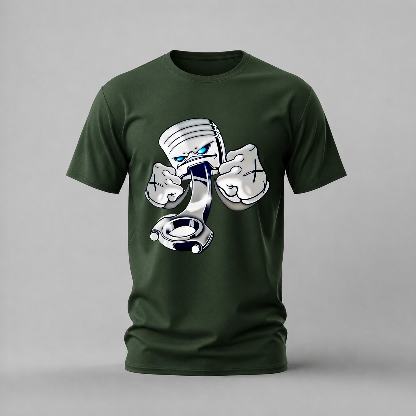 KAWS Style Piston Graphic T-Shirt