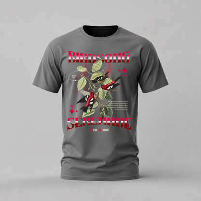 BIRDSONG SERENADE Graphic T-Shirt
