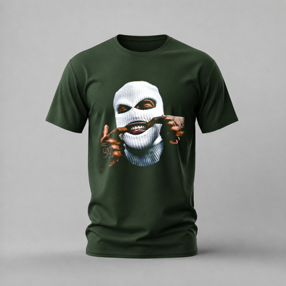 SKI MASK Balaclava Graphic T-Shirt