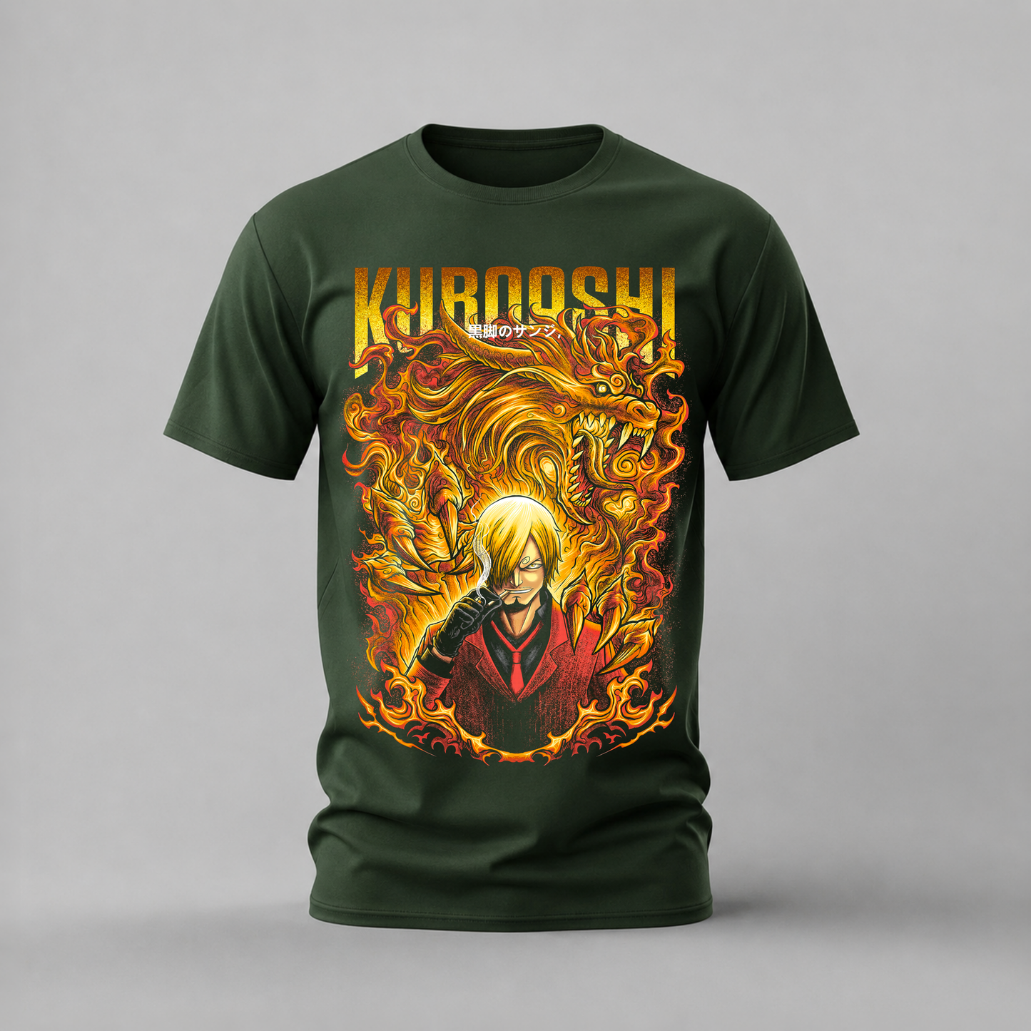 SANJI KUROASHI One Piece Graphic T-Shirt